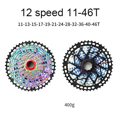 SUNSHINE Integrated Ultralight HG Cassette for Mountain Bike 11/12 Speed 11-46T 50T for Shimano HG