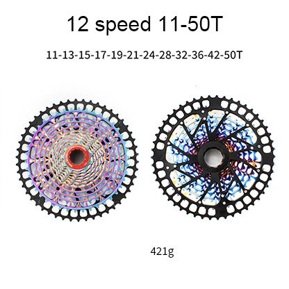 SUNSHINE Integrated Ultralight HG Cassette for Mountain Bike 11/12 Speed 11-46T 50T for Shimano HG