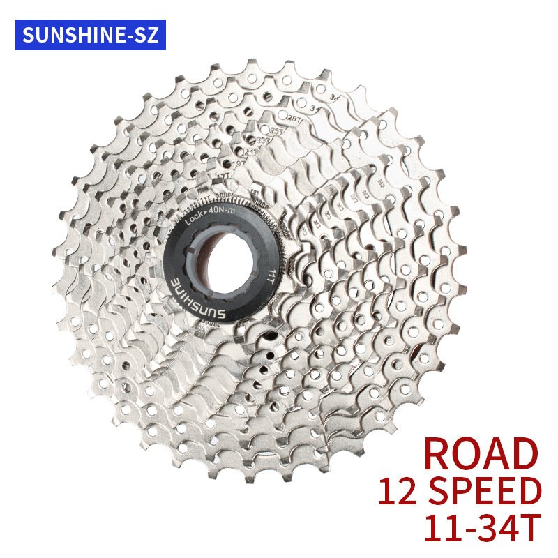 SUNSHINE-SZ Road Bike Cassette 12-speed 11-28 30 32 34 36T